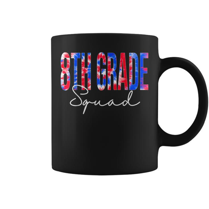 8Th Grade Squad Tie Dye Back To School Women Appreciation Coffee Mug