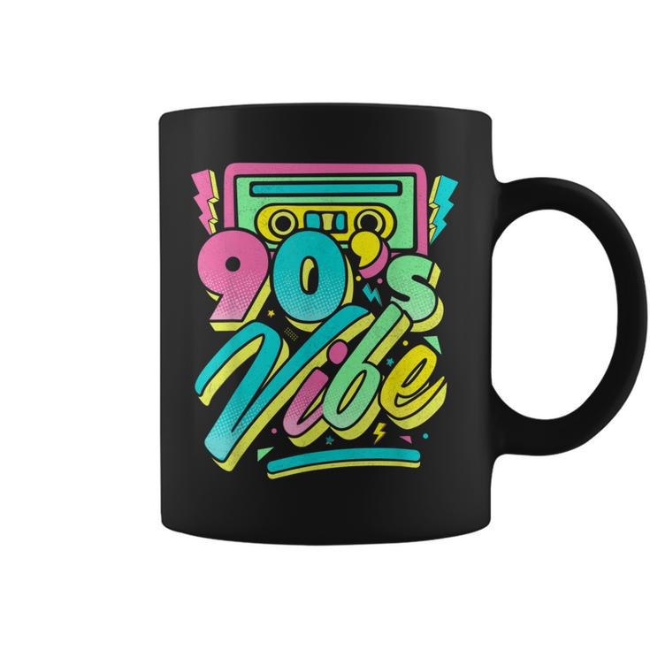 90S Vibe Vintage Retro Costume Party Nineties Mens Womens  Coffee Mug