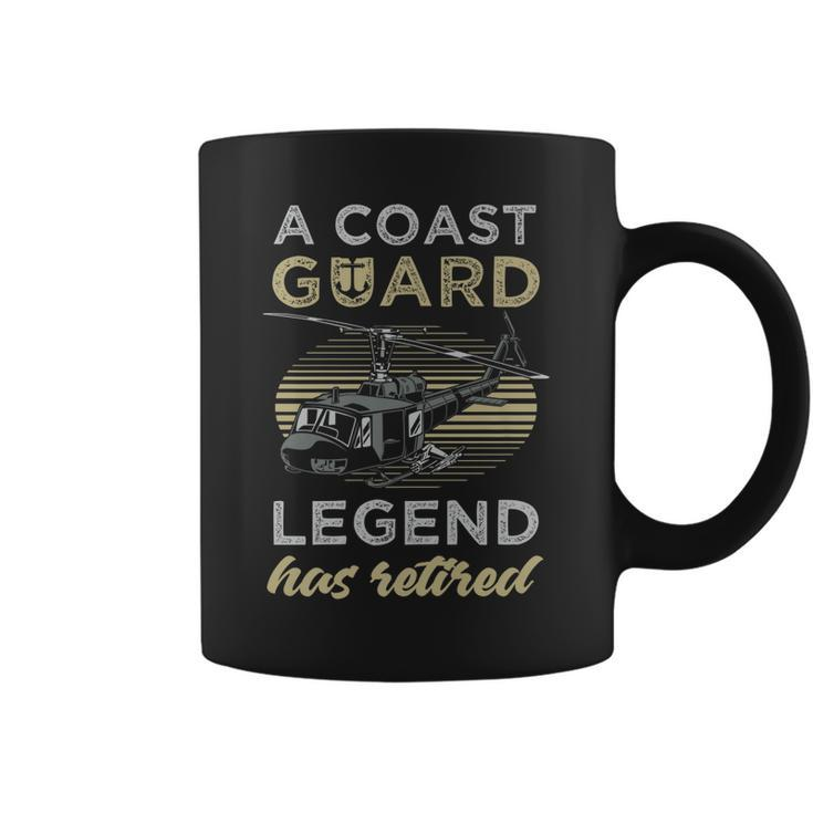 A Coast Guard Legend Has Retired   Coffee Mug