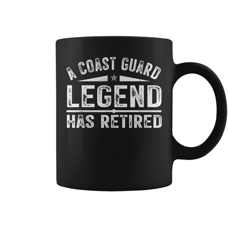 A Coast-Guard Legend Has Retired  Funny Party  Coffee Mug