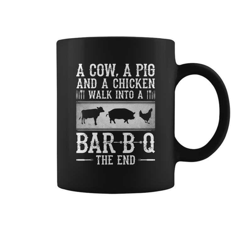 A Cow A Pig And A Chicken Coffee Mug