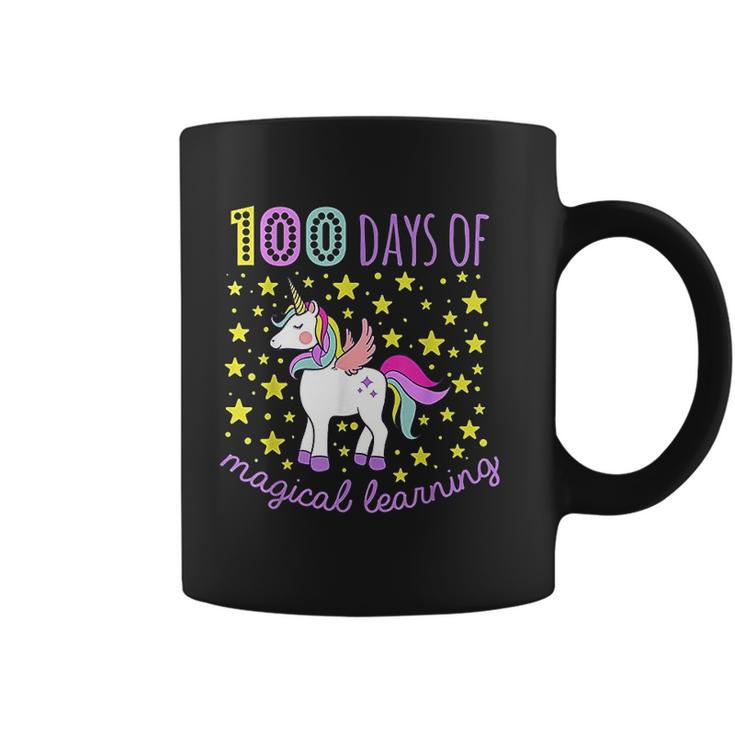 Adorable 100 Days Of Magical Learning School Unicorn Coffee Mug