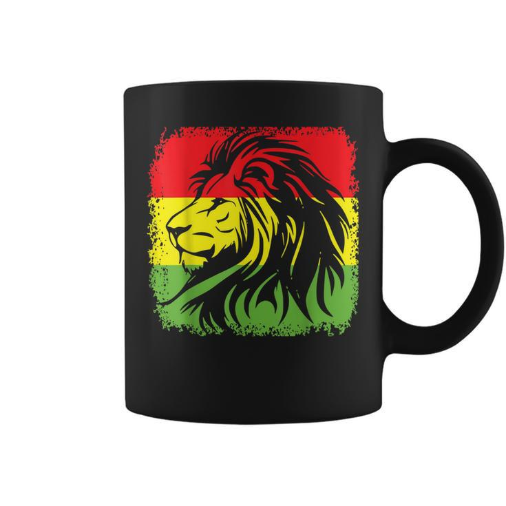 African American Lion Junenth Black History Month Mens  Coffee Mug