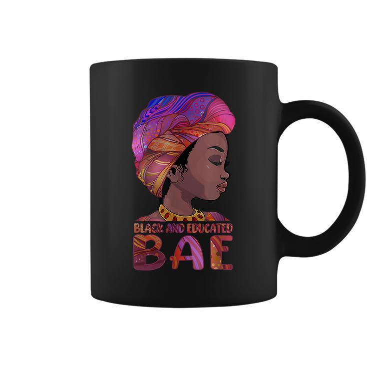 African Queen Girls Bae Black Educated Black History Month  Coffee Mug