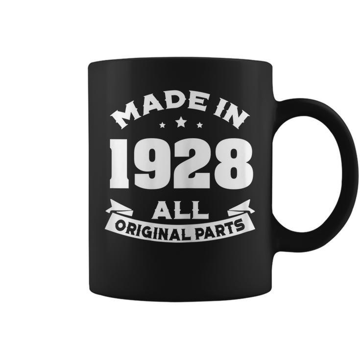 Age Shirt Made In 1928 91St Years Old 90 Birthday Gift Coffee Mug