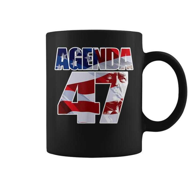Agenda 47 Patriotic Trump Re-Election Campaign Design  Coffee Mug