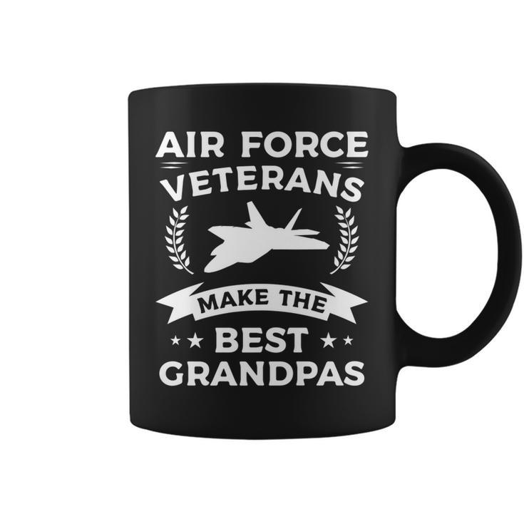 Air Force Veterans Make The Best Grandpas Veteran Grandpa   V4 Coffee Mug
