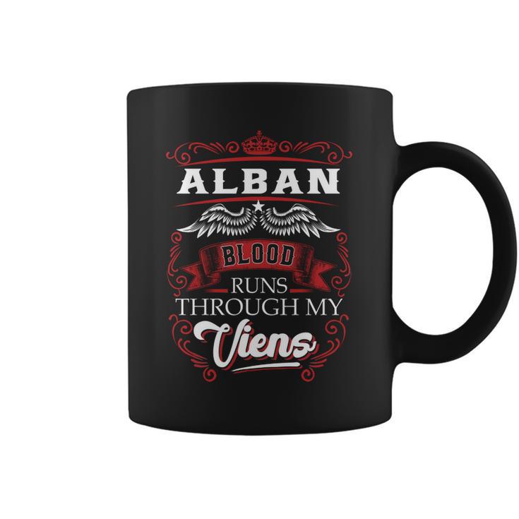 Alban Blood Runs Through My Veins Coffee Mug