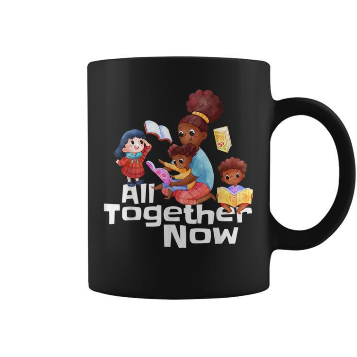 All Together Now Summer Reading 2023 Library Books Librarian  Coffee Mug
