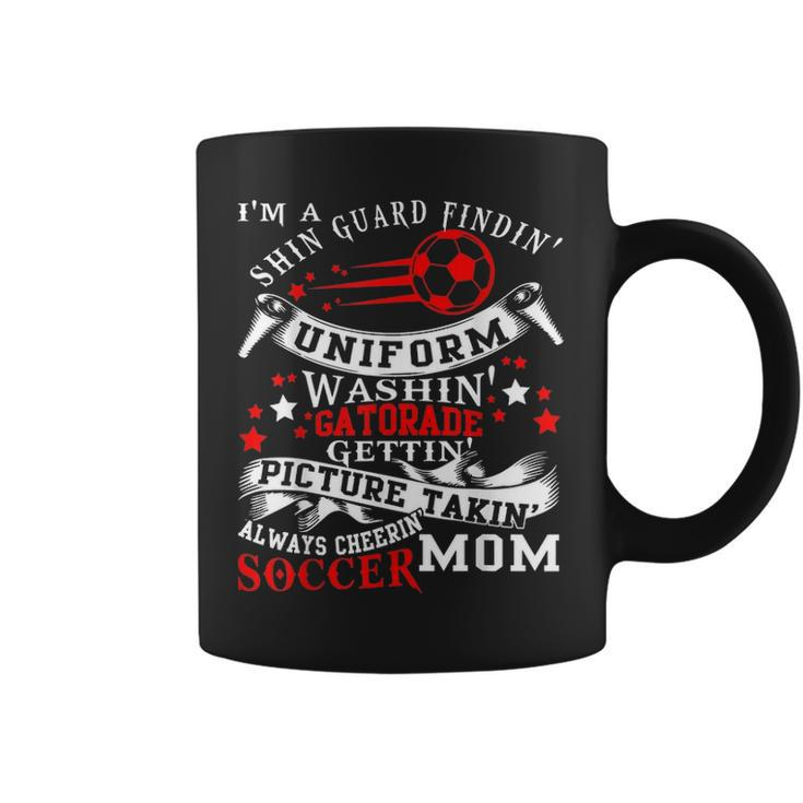 Always Cheering Soccer Mom  V2 Coffee Mug