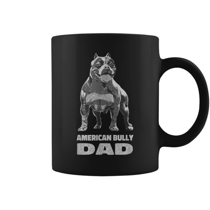 American Bully Dad American Pitbull Terrier Muscle Gift For Mens Coffee Mug