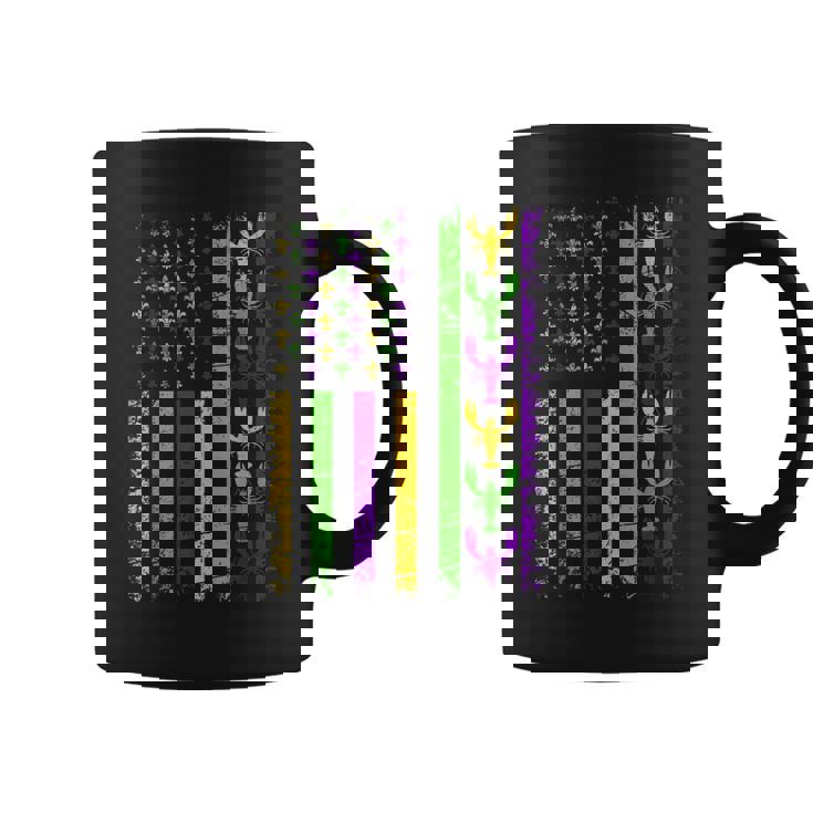 American Flag Mardi GrasMardi Gras Crawfish Outfit Coffee Mug
