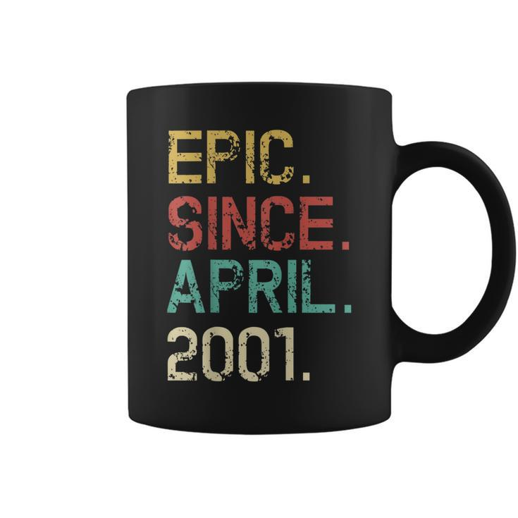 April 2001 18Th Birthday  Vintage Epic Funny Gift Coffee Mug