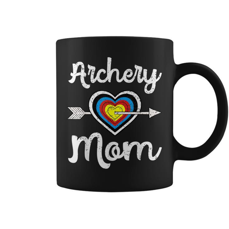 Archery Mom Bowwoman Archer Mothers Day Bowhunter Arrow  Coffee Mug