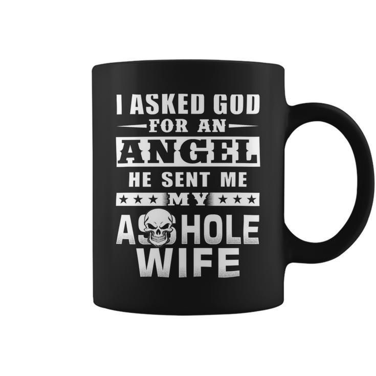 Ask God-Angel-Husband-2 - Mens Standard Coffee Mug