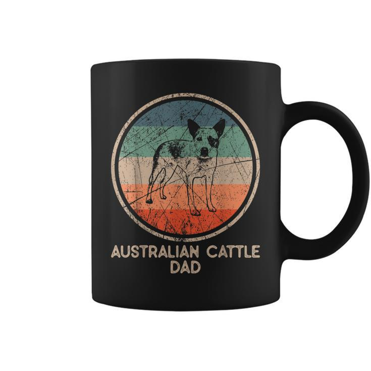 Australian Cattle Dog - Vintage Australian Cattle Dad  Coffee Mug