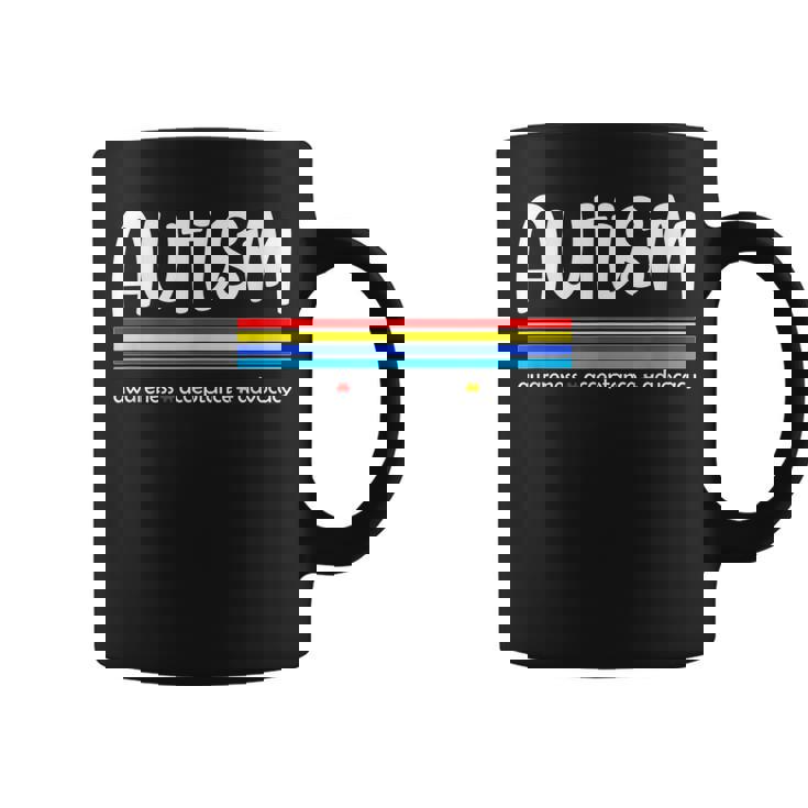 Autism Awareness Acceptance Advocacy Autism Awareness Month  Coffee Mug