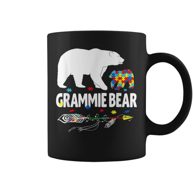 Autism Awareness Gift Grammie Bear Support Autistic Autism  Coffee Mug