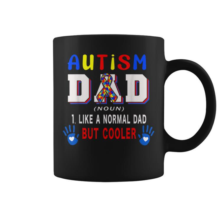 Autism Dad Definition Cooler Proud Autism Awareness Family  Bbkfyym Coffee Mug