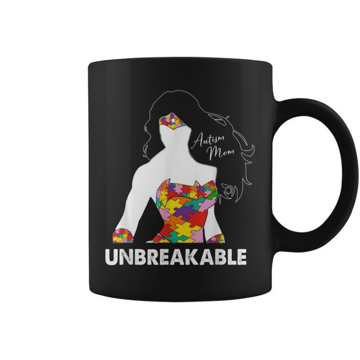 Autism Mom Unbreakable Mothers Day  Autism Awareness Coffee Mug