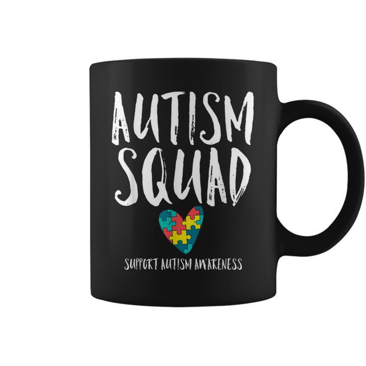 Autism Squad Fun Cute Autistic Crew Awareness Matching Gift Coffee Mug