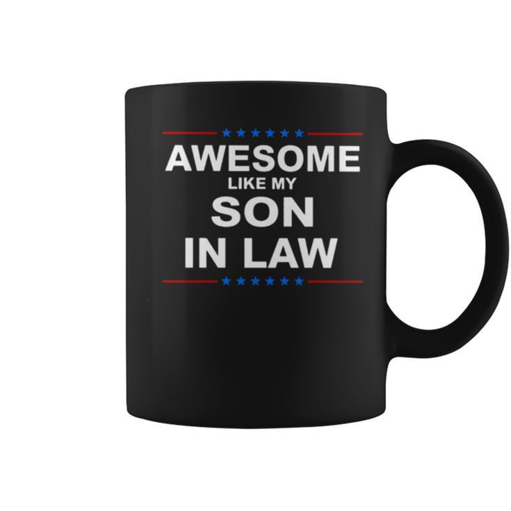 Awesome Like My Son In Law Star Coffee Mug