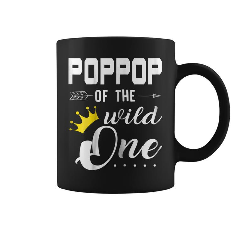Awesome Pop Pop Of The Wild One Thing 1St Birthday Coffee Mug