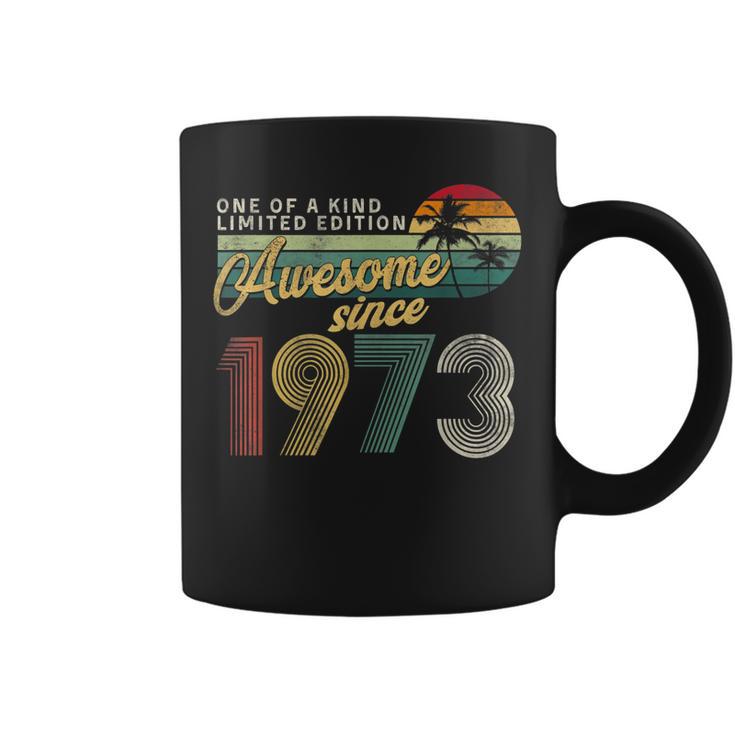 Awesome Since 1973 Limited Edition 50 Year Old 50Th Birthday Coffee Mug -  Seseable