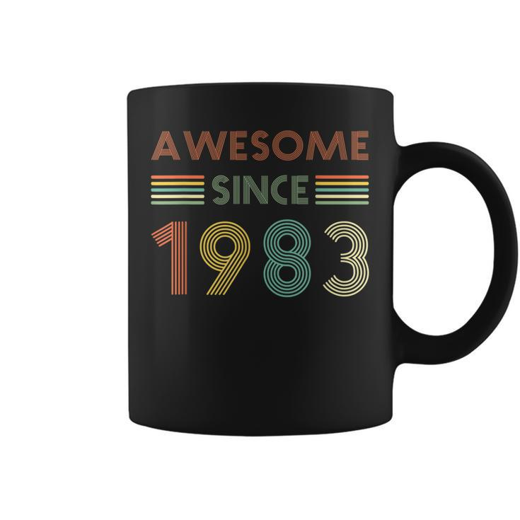 Awesome Since 1983 40Th Birthday 40 Years Old Vintage Retro  Coffee Mug