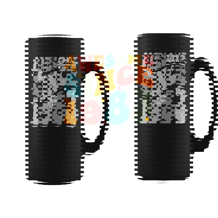 Awesome Since 1983 40Th Birthday Retro Gifts Born In 1983  Coffee Mug