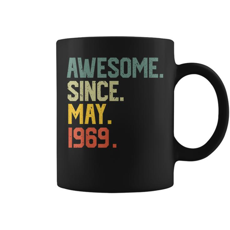 Awesome Since May 1969  Vintage 50Th Birthday Gift Coffee Mug