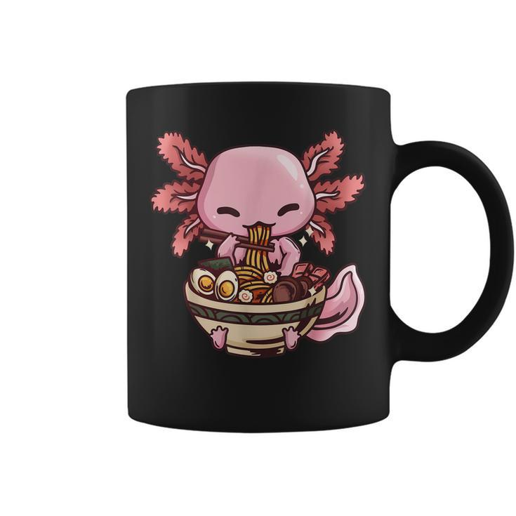 Axolotl Ramen Anime Kawaii Eating Girls Ns  Coffee Mug