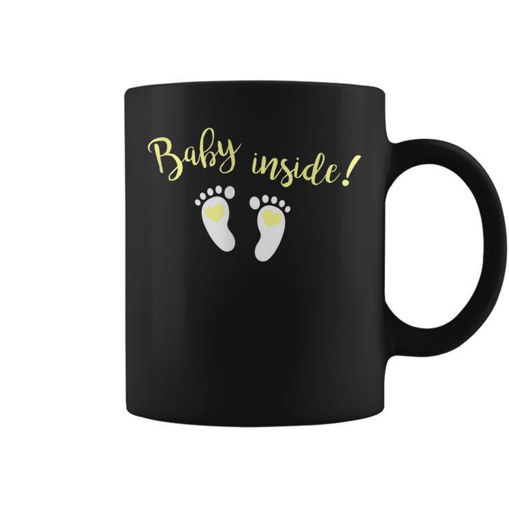 Baby InsideFor Pregnant Mom And New Parent Coffee Mug