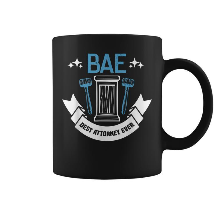 Bae Best Attorney Ever Future Attorney Retired Lawyer Coffee Mug