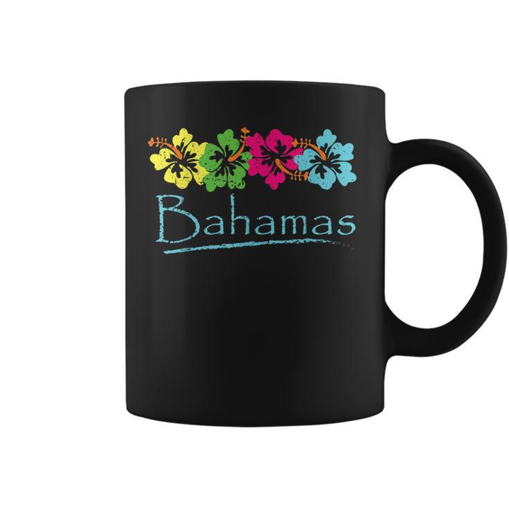 Bahamas Exotic Tropical Beach And Vacation Vintage Print  Coffee Mug