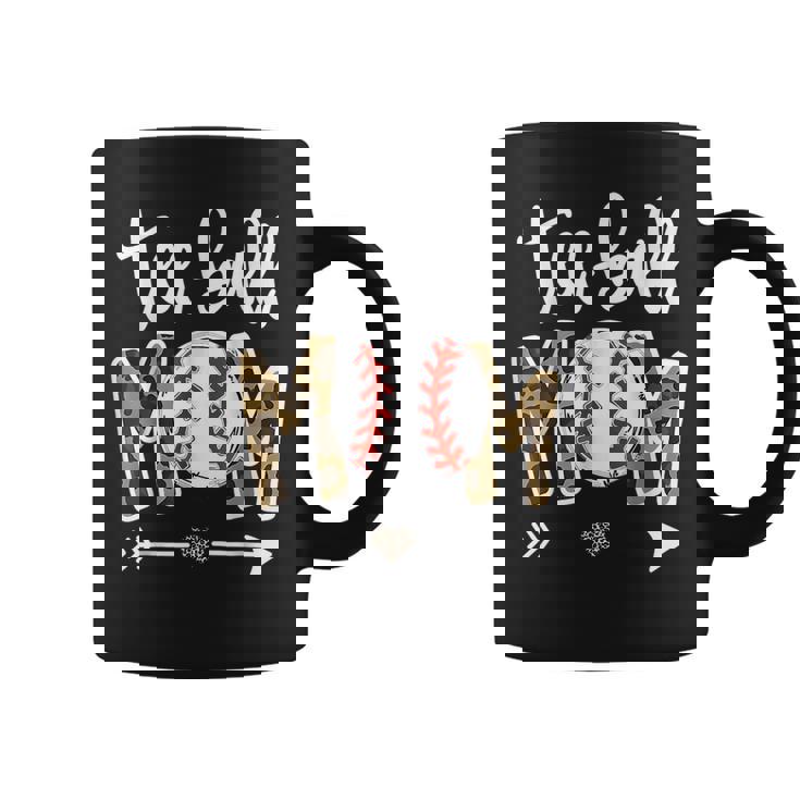 Ball Mom Mothers Day Gift Ball Mom Leopard Funny  Coffee Mug