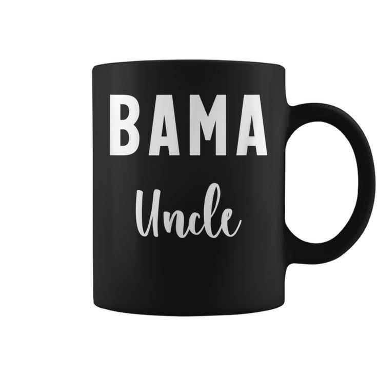 Bama Uncle Alabama Uncle Family Member Matching Coffee Mug