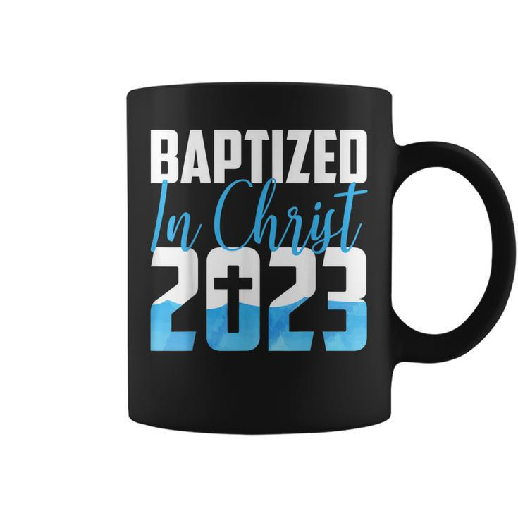 Baptized In Christ 2023 Water Baptism Church Group Faith Fun  Coffee Mug
