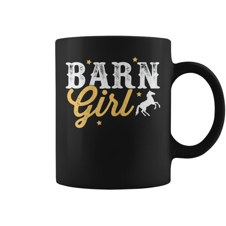 Barn Girl Horse Country T  Coffee Mug