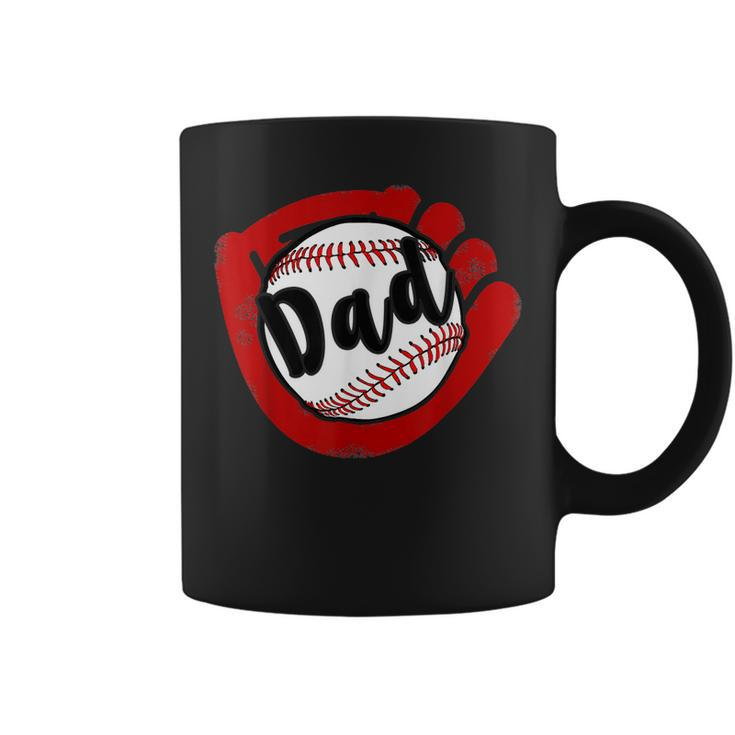 Baseball Dad T  For Baseball Softball Mom  Coffee Mug