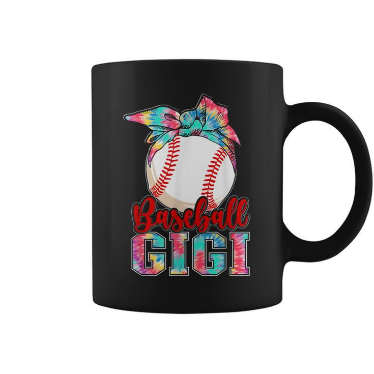Baseball Gigi Cute Tie Dye Baseball Player And Fans  Coffee Mug