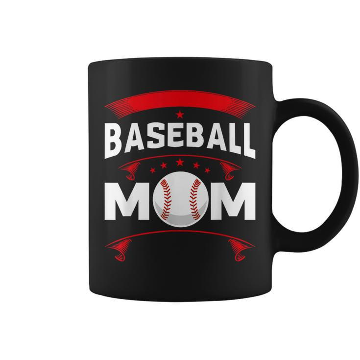 Baseball Mom Love Softball Mom Mothers Day 2023  Coffee Mug