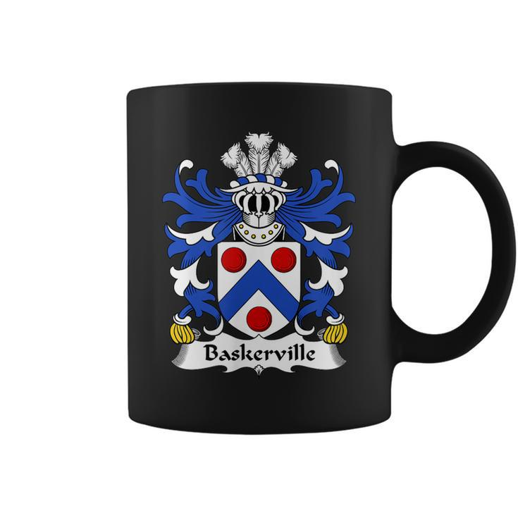 Baskerville Coat Of Arms Family Crest Coffee Mug