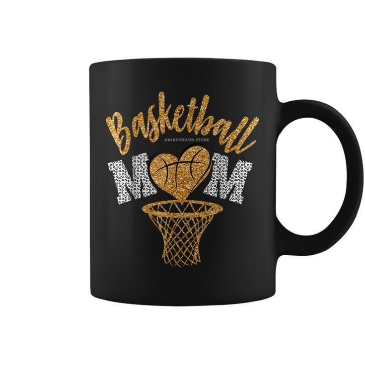 Basketball Mom Leopard Basketball Senior Mom 2023 Mother Day  Coffee Mug