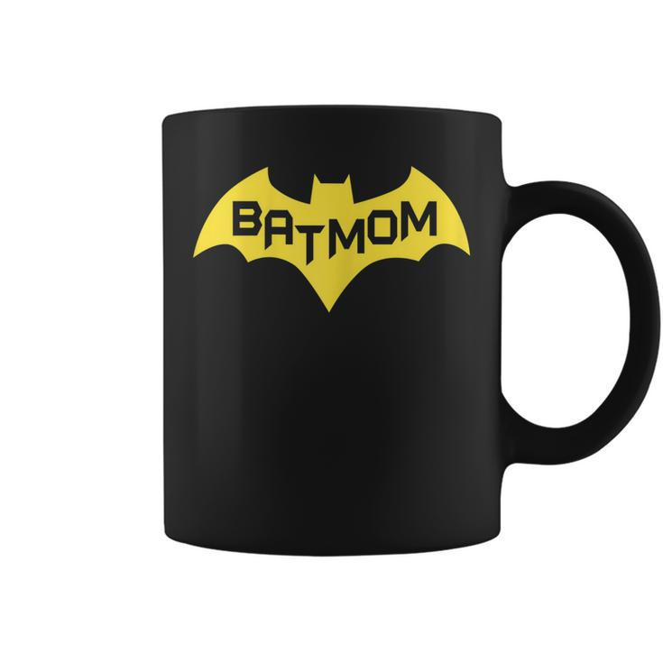 Batmom Mommy Super Hero Bat Mom Cool Woman The Girl Wonder  Gift For Womens Coffee Mug