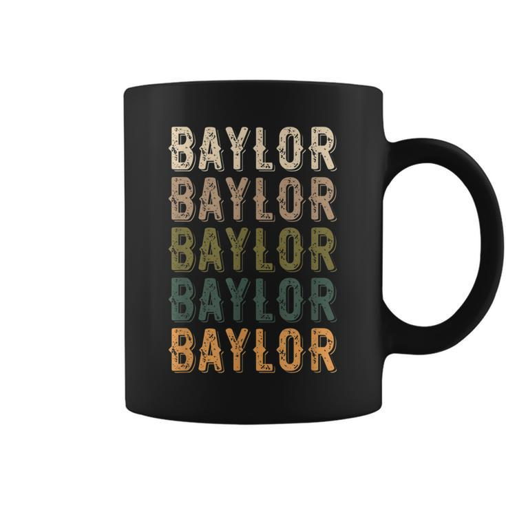 Baylor Personalized Reunion Matching Family Name  Coffee Mug