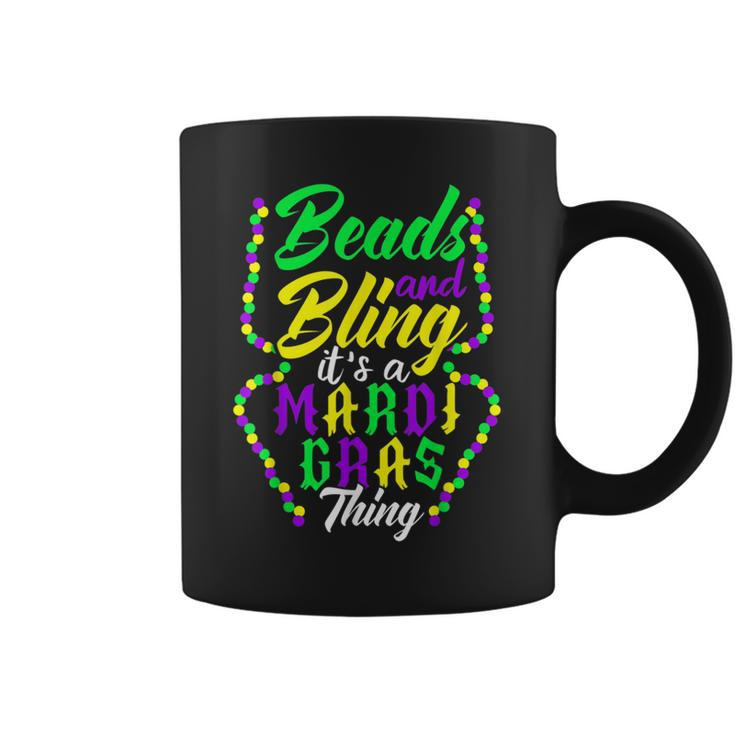 Beads And Bling Its A Mardi Gras Thing Festival New Orleans  Coffee Mug