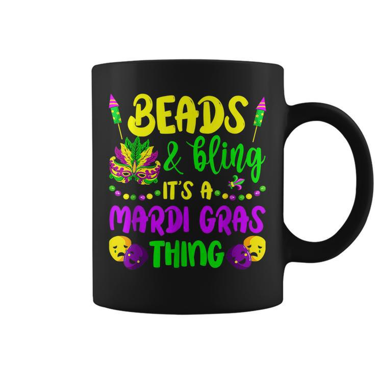 Beads And Bling Its A Mardi Gras Thing New Orleans Festival  Coffee Mug