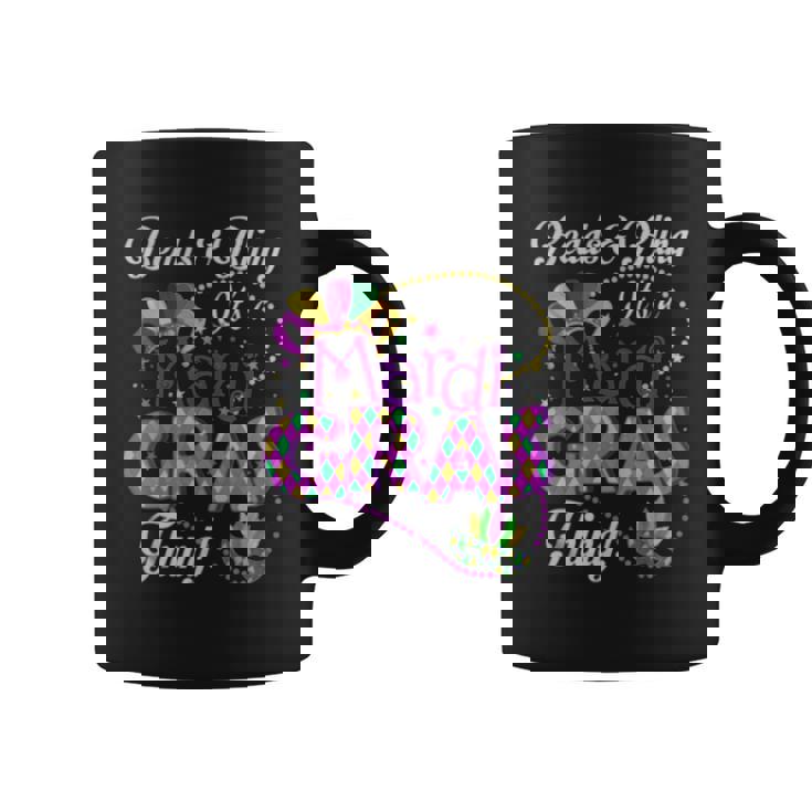 Beads And Bling Its A Mardi Gras Thing T-Shirt Coffee Mug