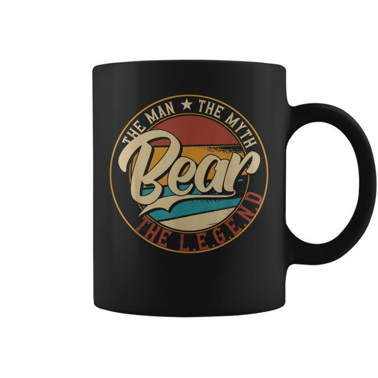 Bear The Man The Myth The Legend Coffee Mug